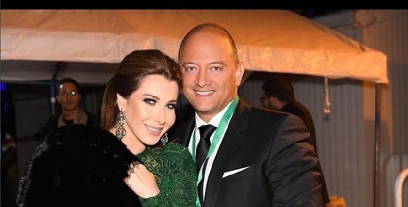 نانسي عجرم وزوجها