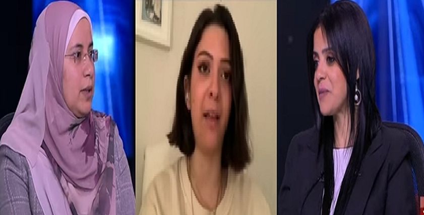 زهراء الخطيب ونادين أشرف ومروة الدالي
