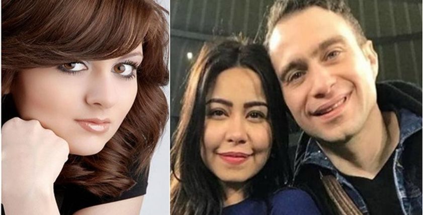 الفنانة شذى تهنىء حسام حبيب وشيرين بمناسبة عقد قرانهما