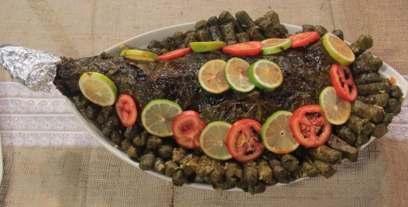 طريقة عمل فخذة ضأني  بورق عنب