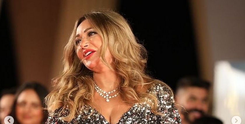 الفنانة ليلى علوي في مهرجان الجونة