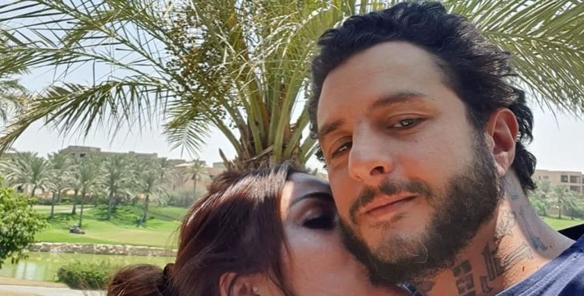 أحمد الفيشاوي وزوجته