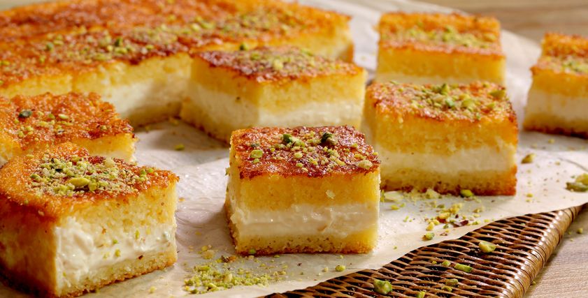 طريقة عمل البسبوسة
