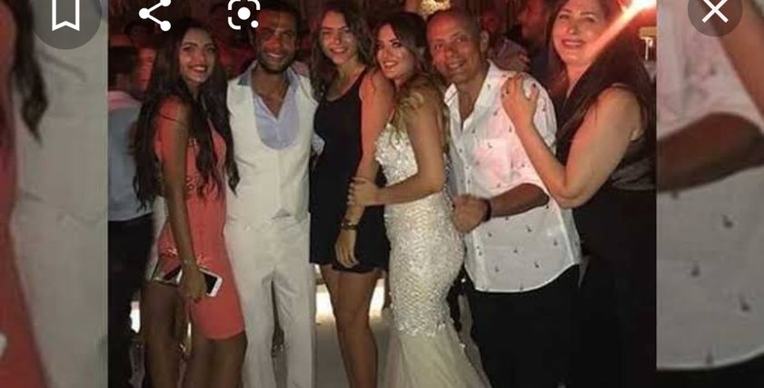 محمد إمام بحفل زفافه