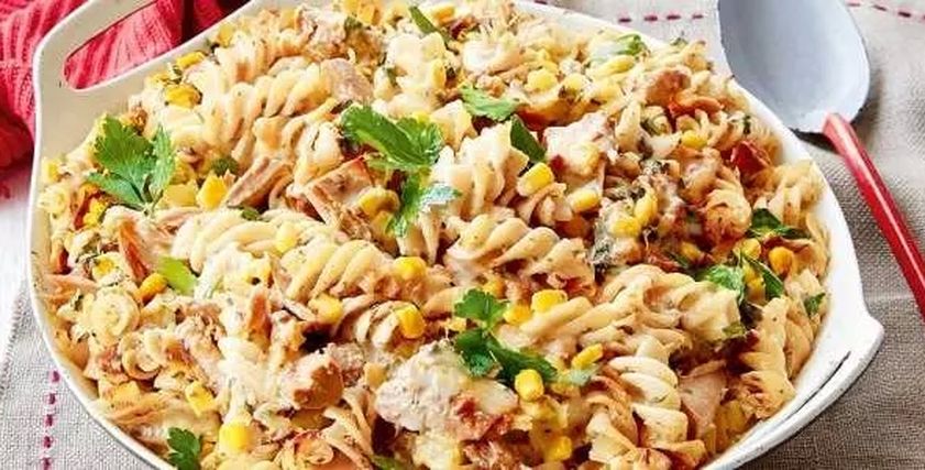 مكرونة بالتونة