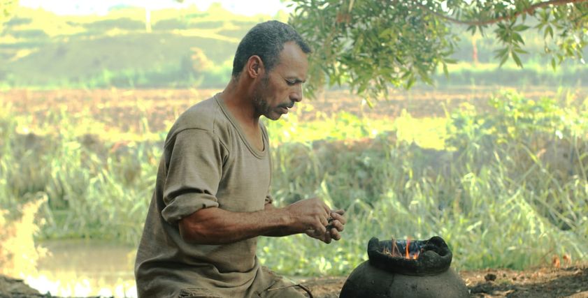 صناعة الفخار في قرية النزلة
