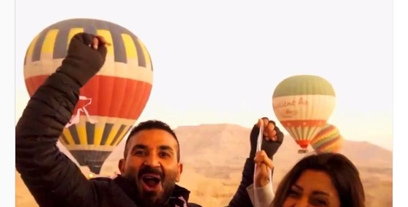 أحمد سعد وعلياء بسيوني