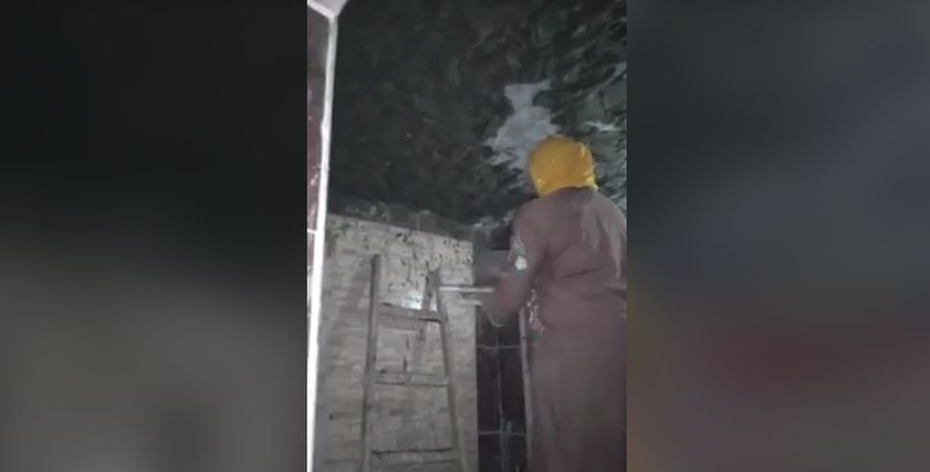 ناهد أثناء العمل