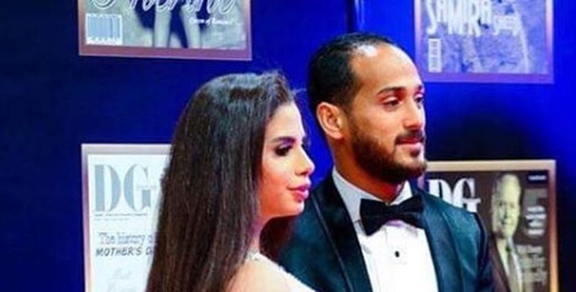 وليد سليمان وزوجته