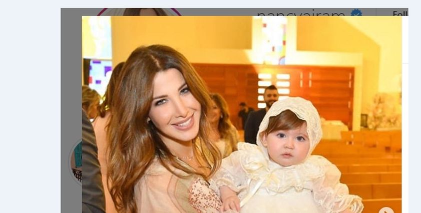 نانسي عجرم وابنتها