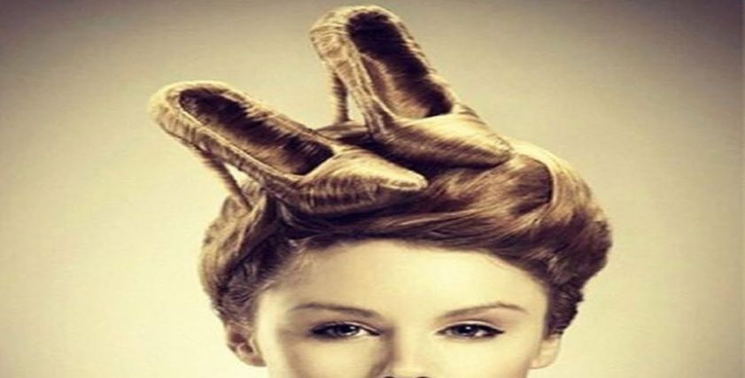 قصات شعر غريبة