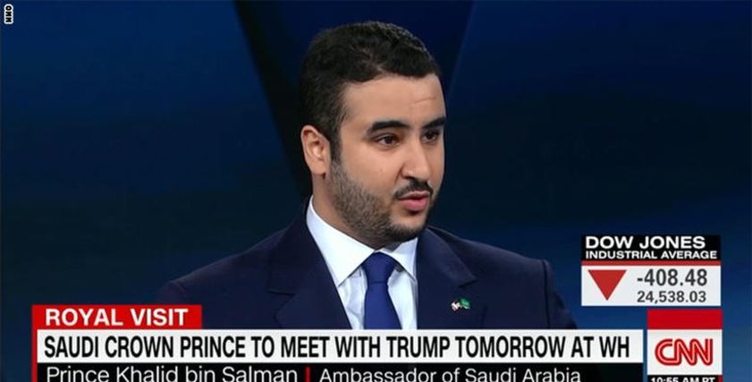 خالد بن سلمان لـ CNN: نسبة النساء بمجلس الشورى أكبر منه في الكونغرس
