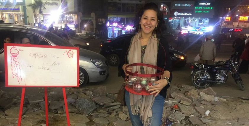 إيمان صاحبة مشروع الكاب كيك 