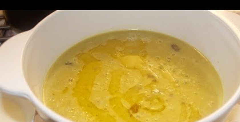 شوربة عدس بالكفتة