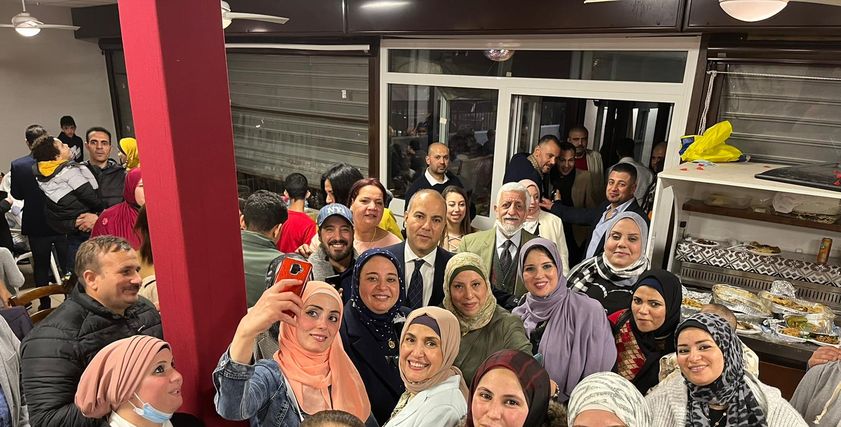 فطار جماعي للمصريين بإيطاليا