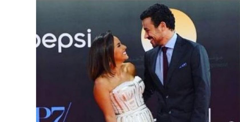 علا رشدي وأحمد داود خلال مهرجان القاهرة السينمائي