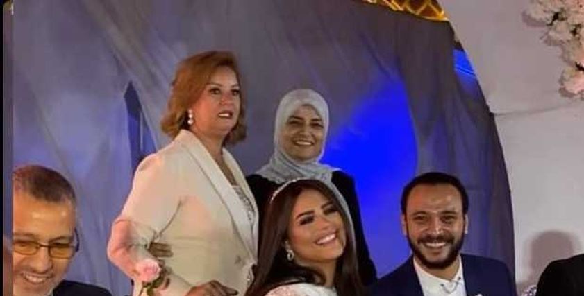 عقد قران أحمد خالد صالح وهنادي مهنا