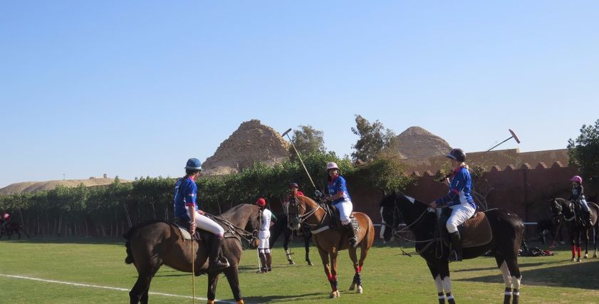 مؤسسة أول فريق POLO بنات في مصر لـ