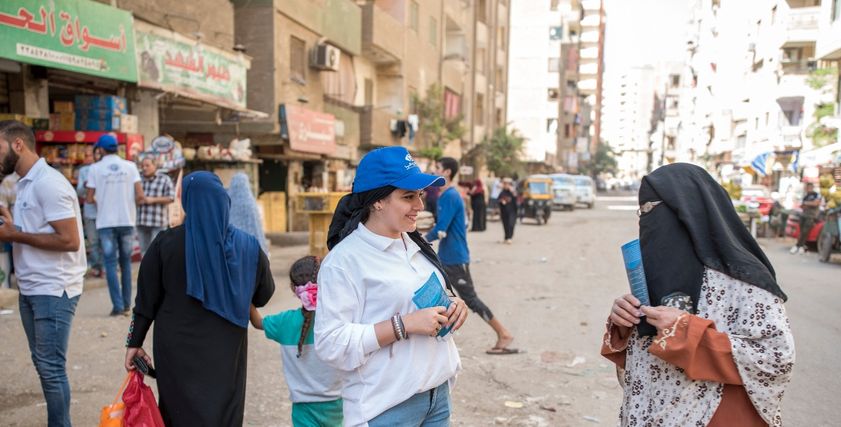 بالصور| حملة مجانية للكشف المبكر عن ضعف الإبصار لدى الأطفال