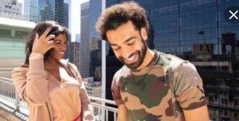محمد صلاح مع تايلور روكس 