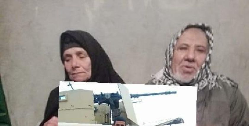 والدة شهيد البرث علي السيد