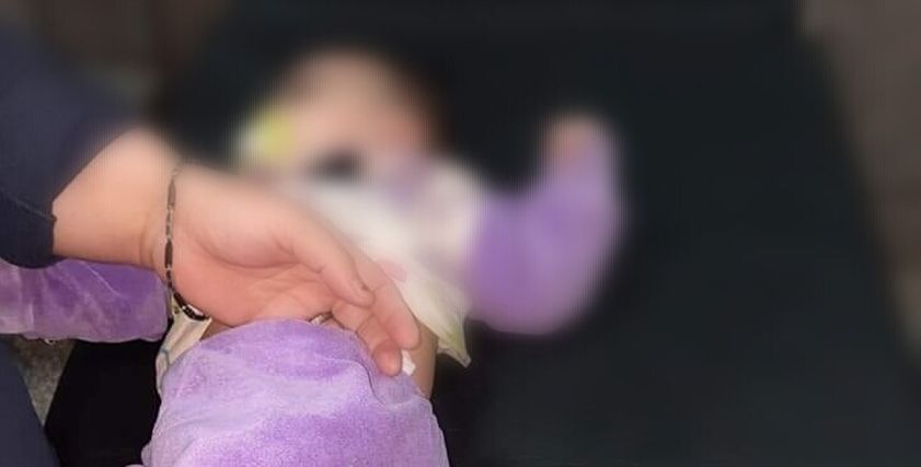 الطفلة ساجدة