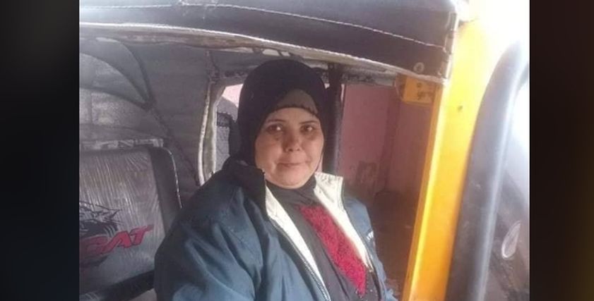 نعمات الحسين سائقة التوكتوك
