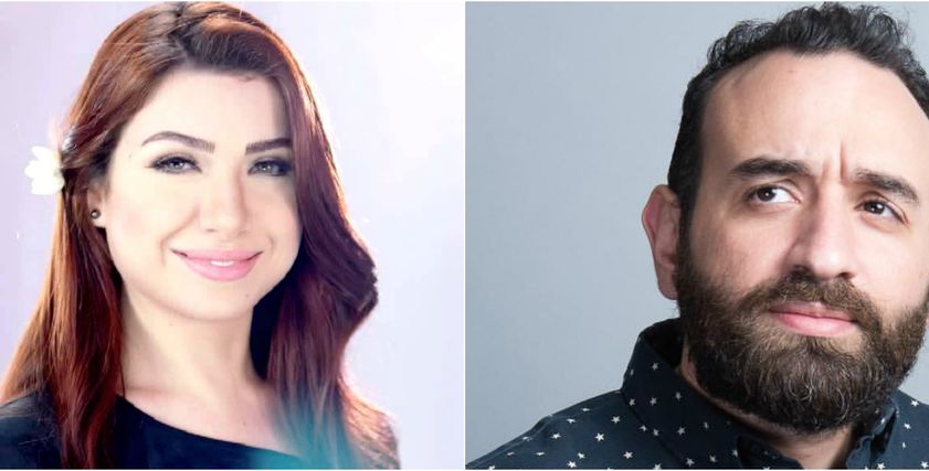 عمرو سلامة ومنى عبدالوهاب