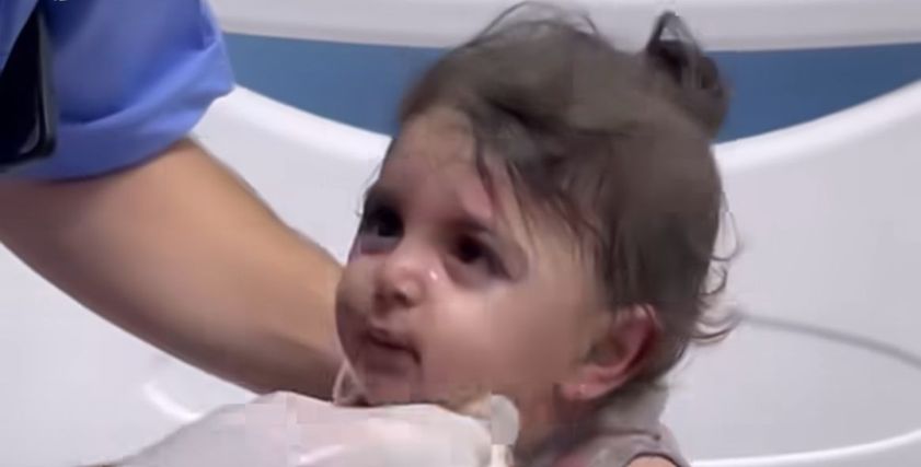 الطفلة الفلسطينية شام