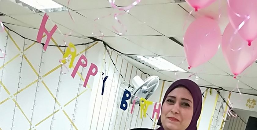 صورة سماح بعد فقدانها للوزن