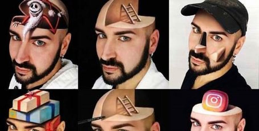 بالصور والفيديو| بفضل براعته في استخدام تقنية الـ