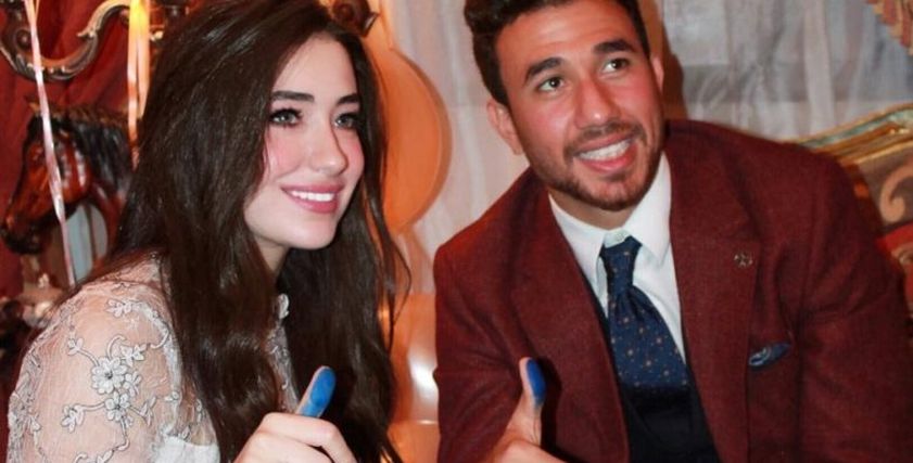 تريزيجيه  وزوجته