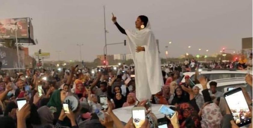 بالفيديو| امرأة سودانية