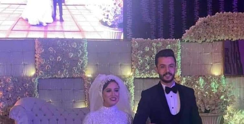 العروسان محمد وشيماء