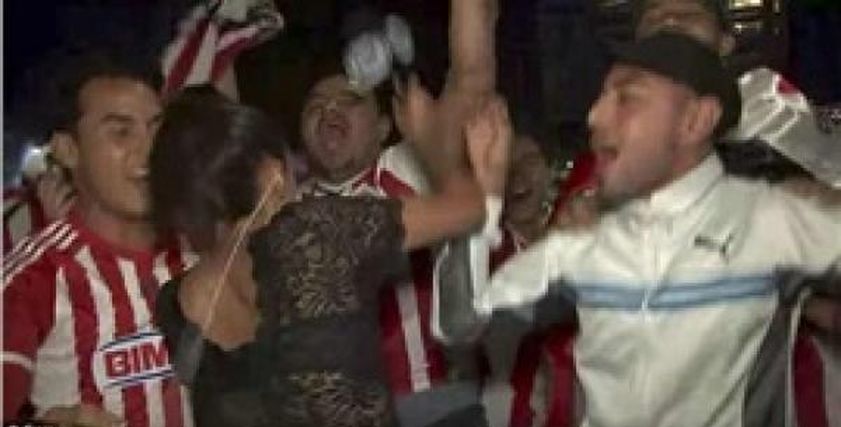 مراسلة قناة شهيرة