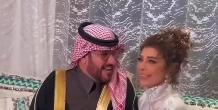 زفاف أصالة وفائق بعد عام ونصف من الزواج