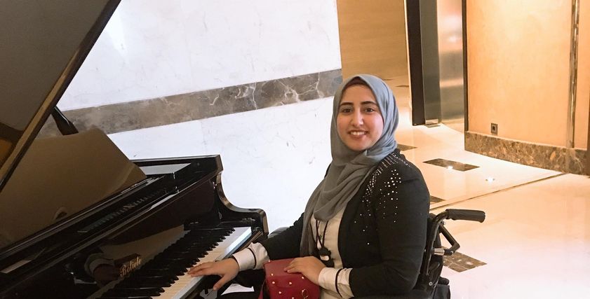 تسنيم حسام تفقد القدرة على الحركة بعد سقوطها من الدور الأول
