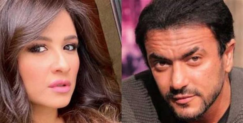 ياسمين عبدالعزيز وزوجها أحمد العوضي