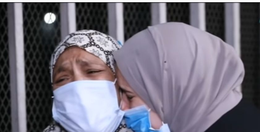 السيدة إنشراح وبنتها