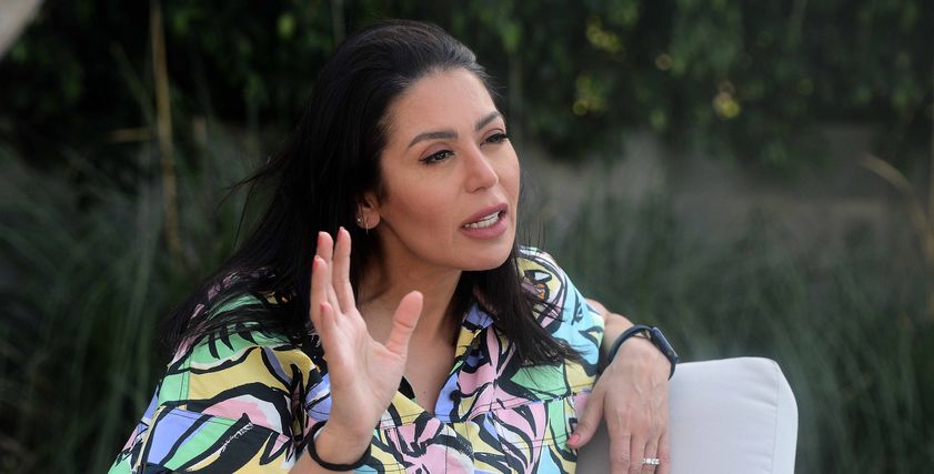 الفنانة لقاء الخميسي