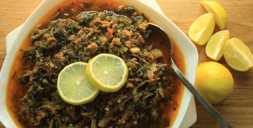 طريقة عمل السبانخ المطبوخة