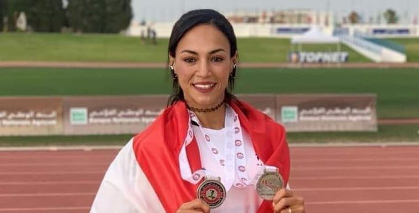 البطلة بسنت حميدة