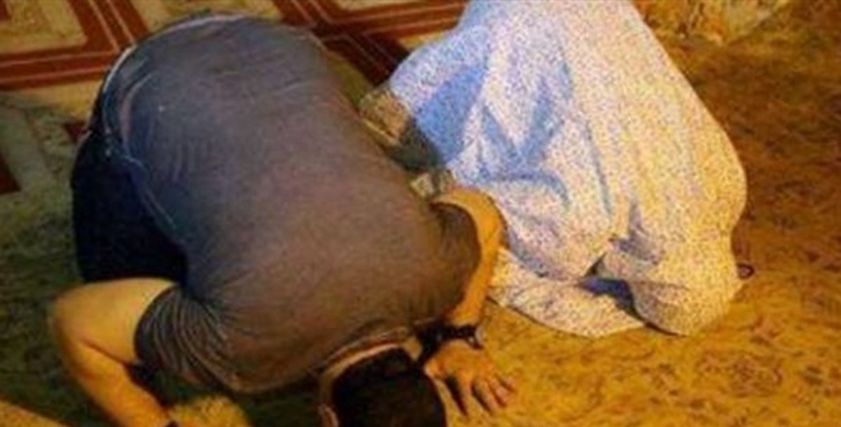 صلاة الزوج والزوجة جماعة 