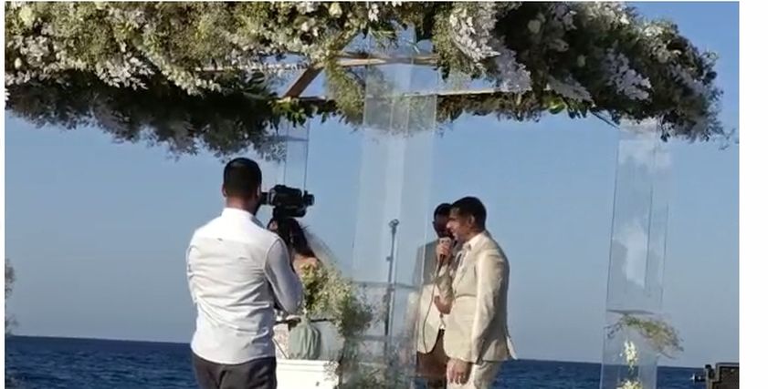زفاف محمد فراج وبسنت شوقي