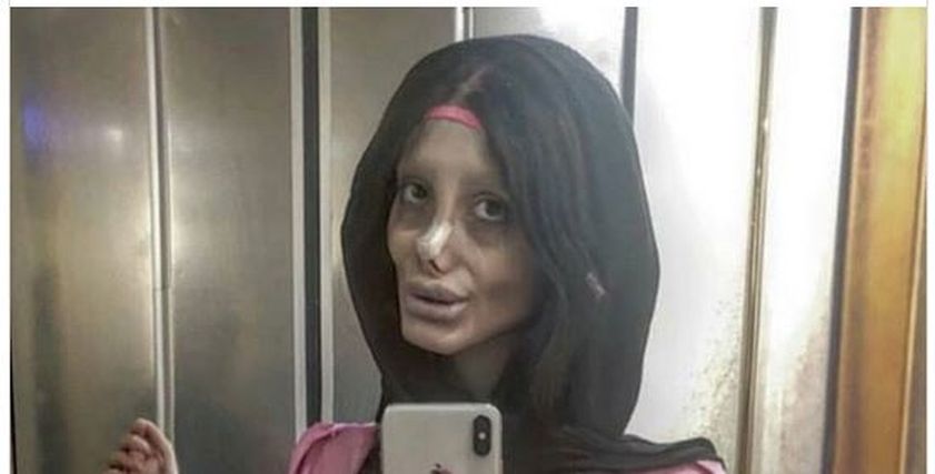سحر تبر، شبيهة أنجلينا جولي