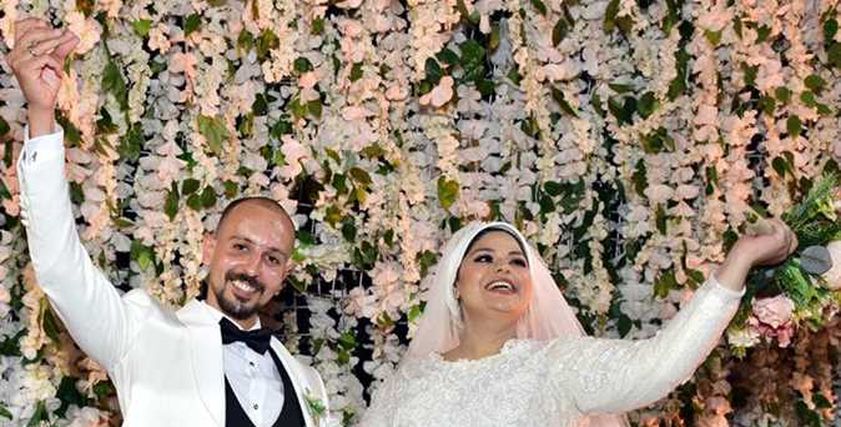 حفل زفاف شقيقة مصطفى خاطر