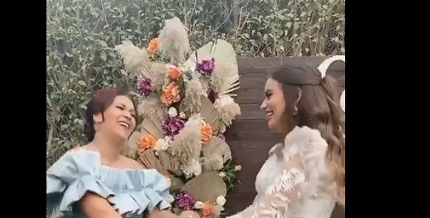 ابنة الحضري وزوجته 