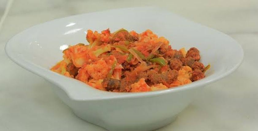 سلطة الطحينة بالقرنبيط