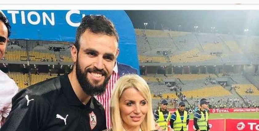 زوجة حمدي النقاز تدعم اللاعب خلال مشواره في الزمالك
