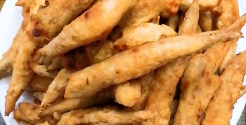 سمك مكرونة